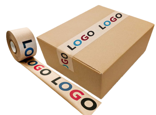 papel-engomado-impreso-logo personalizado k-doo packaging ecologico sostenible maquinas dispensadoras