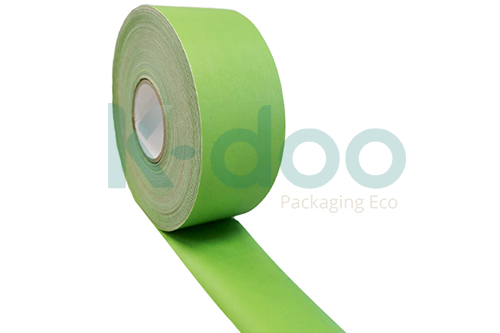 papel-engomado-verde-k-doo-packaging-ecológico-sostenible-precinto-cinta-adhesiva-gummed-paper