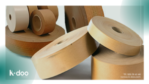 tipos-papel-engomado-kraft-k-doo-packaging-eco-sosbtenible-precinto-cinta-adhesiva-kraft